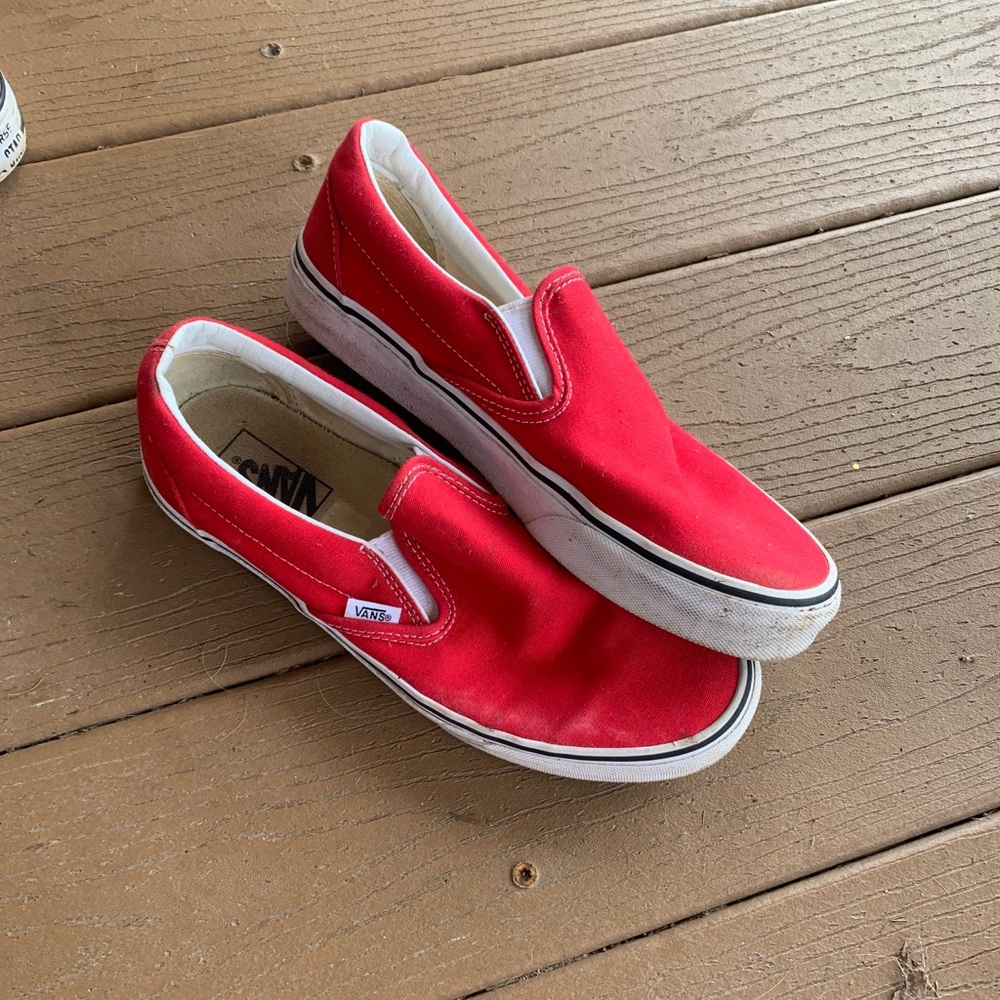 Slip on Vans!